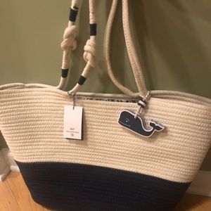 Rare Vineyard Vines Target Rope Beach Bag